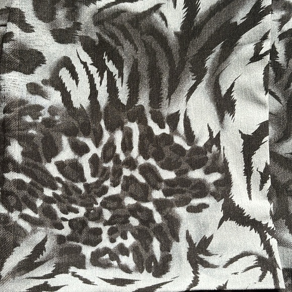 Crazy Larry Stylish Gray Black Ultra Suede Pants Tummy Control Women’s Sz 10 - Picture 2 of 5